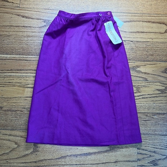 Pendleton Dresses & Skirts - Pendleton Deadstock Purple Careewear High Rise Pencil Skirt A32